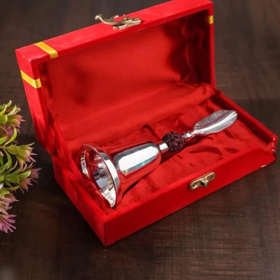 Sanskriti Decor Rudraksha Pooja Bell